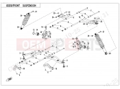 CFMOTO UFORCE 1000 (CF1000UTR-5) FRONT SUSPENSION - F05