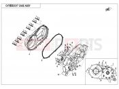 CFMOTO UFORCE 1000 (CF1000UTR-5) CVT CASE ASSY. - E01-3