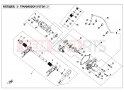 CFMOTO UFORCE 1000 (CF1000UTR-5) TRANSMISSION SYSTEM(3) - E06-3-V8
