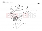 CFMOTO UFORCE 1000 (CF1000UTR-5) OIL COOLING SYSTEM - E07-2-V4
