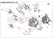 CFMOTO UFORCE 1000 (CF1000UTR-5) CYLINDER HEAD NO.1 ASSY. - E02-2