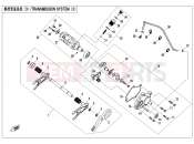 CFMOTO UFORCE 1000 (CF1000UTR-5) TRANSMISSION SYSTEM(3) - E06-3-V6