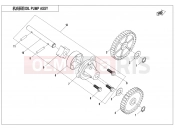 CFMOTO UFORCE 1000 (CF1000UTR-5) OIL PUMP ASSY. - E07-1