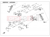 CFMOTO UFORCE 1000 (CF1000UTR-5) FRONT SUSPENSION - F05