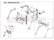 CFMOTO UFORCE 1000 (CF1000UTR-5) BUMPER @^ CAB FRAME - F23-V2