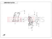 CFMOTO 2025 UTV U10 PRO (CF1000UTR-8 [ABS] ) REAR PLASTICS - F04-5-V1