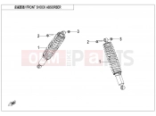 CFMOTO 2025 UTV U10 PRO (CF1000UTR-8 [ABS] ) FRONT SHOCK ABSORBER - F05-2