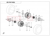 CFMOTO 2025 UTV U10 PRO (CF1000UTR-8 [ABS] ) FRONT WHEEL - F07
