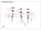 CFMOTO 2025 UTV U10 PRO (CF1000UTR-8 [ABS] ) CONNECTING ROD@^PISTON ASSY - E04-1