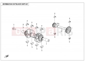 CFMOTO 2025 UTV U10 PRO (CF1000UTR-8 [ABS] ) CRANK SHAFT@^BLANCER SHAFT ASSY(STANDARD) - E04-2-A