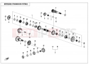 CFMOTO 2025 UTV U10 PRO (CF1000UTR-8 [ABS] ) TRANSMISSION SYSTEM(1) - E06-1-V1