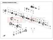 CFMOTO 2025 UTV U10 PRO (CF1000UTR-8 [ABS] ) TRANSMISSION SYSTEM(1) - E06-1-V2
