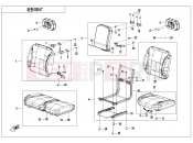 CFMOTO U10 PRO (CF1000UTR-8 [ABS] ) SEAT - F13-V2