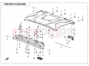 CFMOTO U10 PRO (CF1000UTR-8 [ABS] ) BODY ACCESSORIES - F26-3