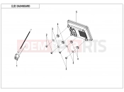 CFMOTO 2025 UTV U10 PRO (CF1000UTR-8K [ABS] ) DASHBOARD - F17