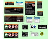 CFMOTO 2025 UTV U10 PRO (CF1000UTR-8K [ABS] ) WARNING DECAL(TURKEY) - F19-1-B