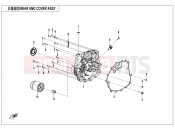 CFMOTO 2025 UTV U10 PRO (CF1000UTR-8K [ABS] ) REAR END COVER ASSY - E01-4