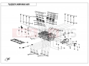 CFMOTO 2025 UTV U10 PRO (CF1000UTR-8K [ABS] ) CYLINDER HEAD ASSY - E02-2