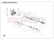 CFMOTO 2025 UTV U10 PRO (CF1000UTR-8K [ABS] ) TRANSMISSION SYSTEM(2) - E06-2-V1