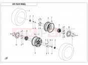 CFMOTO U10 PRO (CF1000UTR-8K [ABS] ) REAR WHEEL - F11