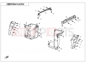 CFMOTO UFORCE 1000 (CF1000UU) REAR PLASTICS - F04-5-V1