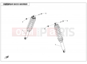 CFMOTO UFORCE 1000 (CF1000UU) REAR SHOCK ABSORBER - F06-2