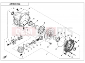 CFMOTO UFORCE 1000 (CF1000UU) REAR AXLE(NO DIFFERENTIAL) - F33-B-V3