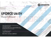 CFMOTO UFORCE U6 EV (CF200DUU) OWNER\'S MANUAL(EU168) - F38