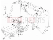 CFMOTO RANCHER 500 (CF500-3) TOP FRAME @^ BUMPER  - F22