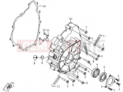 CFMOTO 2015 UTV RANCHER 500 (CF500-3) CRANKCASE COVER (LEFT)