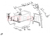CFMOTO 2015 UTV RANCHER 500 (CF500-3) FUEL TANK ASSY