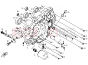 CFMOTO 2015 UTV RANCHER 500 (CF500-3) LEFT CRANKCAS - E02