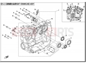CFMOTO UFORCE 550 (CF500UTR-2) RIGHT CRANKCASE ASSY