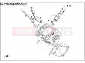 CFMOTO UFORCE 550 (CF500UTR-2) CYLINDER ASSY