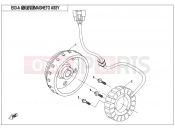 CFMOTO UFORCE 550 (CF500UTR-2) MAGNETO STATOR ASSY