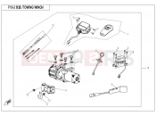 CFMOTO UFORCE 550 (CF500UTR-2) TOWING WINCH