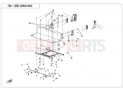 CFMOTO UFORCE 550 (CF500UTR-2) CARGO BOX（EU 167）