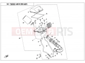 CFMOTO UFORCE 550 (CF500UTR-2) AIR FILTER ASSY.