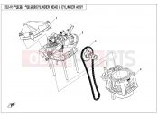 CFMOTO UFORCE 550 (CF500UTR-2) CYLINDER HEAD@^CYLINDER ASSY. - E02-V1
