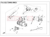 CFMOTO UFORCE 550 (CF500UTR-2) TOWING WINCH - F15-2