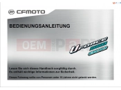 CFMOTO UFORCE 550 (CF500UTR-2) OWNER'S MANUAL(German) - F38-C