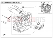 CFMOTO UFORCE 550 (CF500UTR-2) RIGHT CRANKCASE ASSY. - E01-2-V1