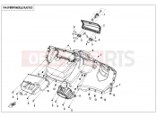 CFMOTO 2020 UTV UFORCE 550 (CF500UTR-2) MIDDLE PLASTICS - F04-2