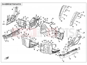 CFMOTO 2020 UTV UFORCE 550 (CF500UTR-2) BOTTOM PLASTIC - F04-4
