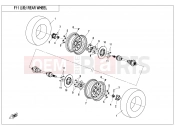 CFMOTO 2020 UTV UFORCE 550 (CF500UTR-2) REAR WHEEL - F11