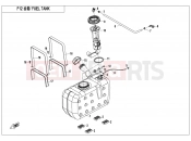 CFMOTO 2020 UTV UFORCE 550 (CF500UTR-2) FUEL TANK - F12