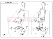 CFMOTO 2020 UTV UFORCE 550 (CF500UTR-2) SEAT - F13