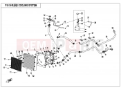 CFMOTO 2020 UTV UFORCE 550 (CF500UTR-2) COOLING SYSTEM - F18