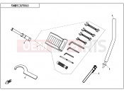 CFMOTO 2020 UTV UFORCE 550 (CF500UTR-2) TOOLS - F20-V2
