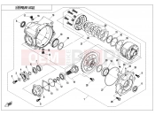 CFMOTO 2020 UTV UFORCE 550 (CF500UTR-2) REAR AXLE(WITH AUTOMATIC DIFFERENTIAL LOCK) - F33-A-V2